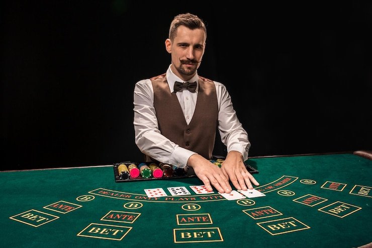 Antarmuka aplikasi mobile nos4d menampilkan permainan live-dealer dan menu navigasi
